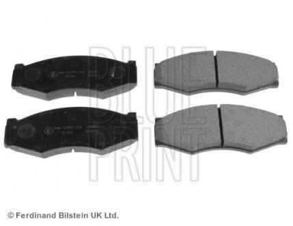 Комплект гальмівних колодок з 4 шт. дисків BLUE PRINT ADN142109 (фото 1)