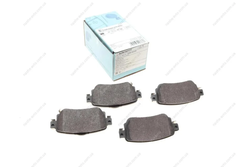 К-т колодок гальмівних BLUE PRINT ADN142177 (фото 1)