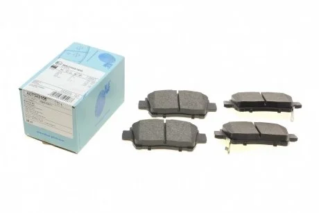 Колодки гальмівні дискові передні Toyota BLUE PRINT ADT342105