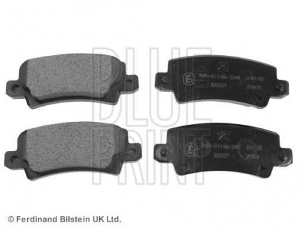 Комплект гальмівних колодок з 4 шт. дисків BLUE PRINT ADT342131