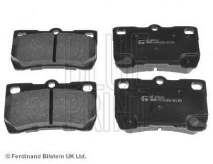 Комплект гальмівних колодок з 4 шт. дисків BLUE PRINT ADT342156 (фото 1)