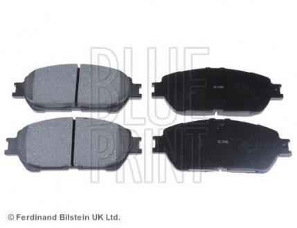 Комплект гальмівних колодок з 4 шт. дисків BLUE PRINT ADT342164 (фото 1)