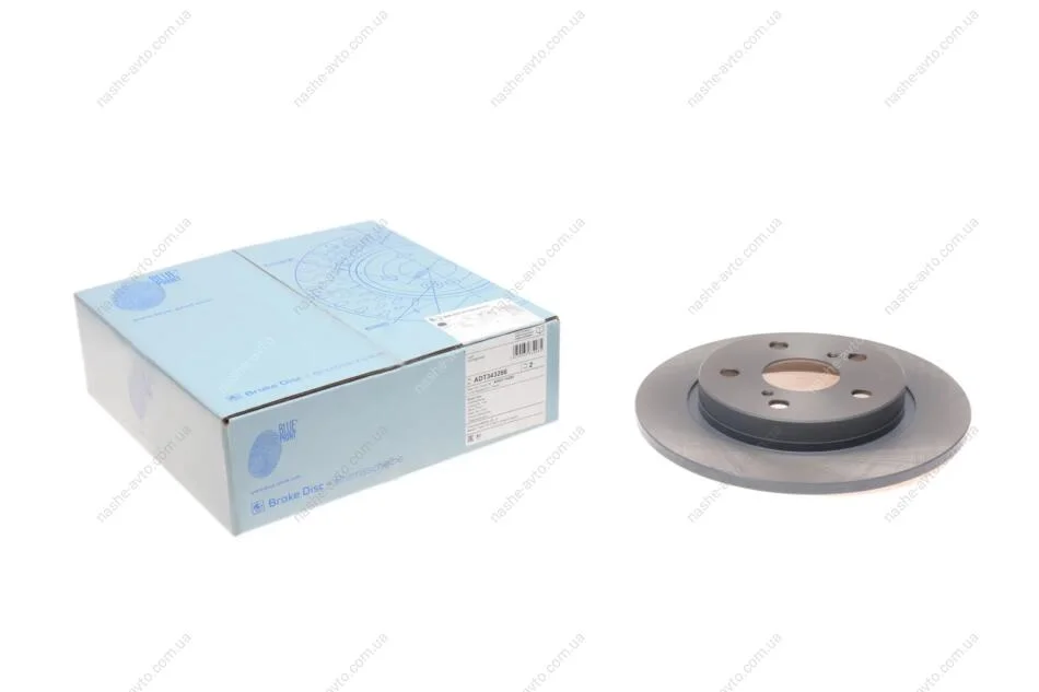 Диск гальмівний(к-т) BLUE PRINT ADT343266 (фото 1)