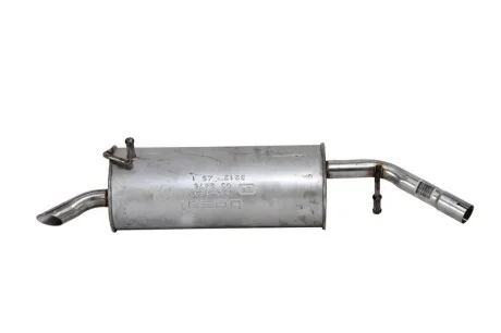 Глушник, алюм. сталь, задн. частина PEUGEOT 207 (07-) BOSAL 190-053