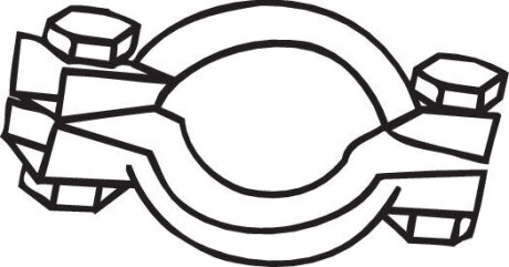 Хомут випускної системи BOSAL 254930