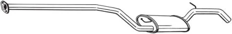 Глушитель, алюм. сталь, передн. часть FORD FOCUS (10-)  BOSAL 291-027