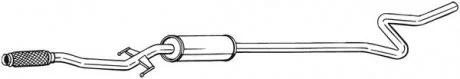 Глушник середня частина PEUGEOT 207 07- BOSAL 292-053