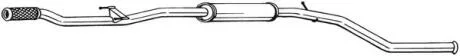 Глушник, алюм. сталь, середн. частина PEUGEOT 206 SW (2E/K) 1.4 16V (03-)  BOSAL 295-087