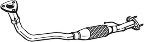 Труба приймальна гофра Fiat Doblo 01-13 BOSAL 835351