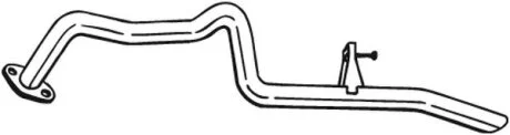 Труба вихлопна Toyota Land Cruiser Prado BOSAL 850137