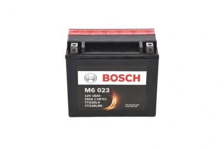 Акумулятор AGM 12В/18Ач/250А BOSCH 0092M60230