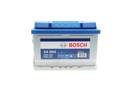 Акумулятор 60Ah-12v (S4004) (242x175x175),R,EN540 BOSCH 0092S40040