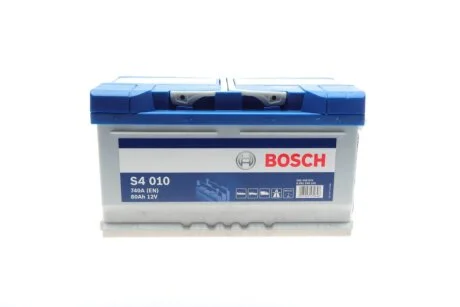 Акумулятор 12В/80Аг/740А/18,79кг BOSCH 0092S40100