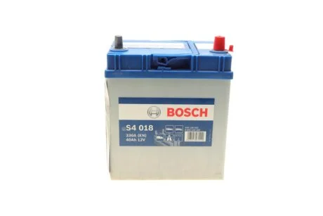 Акумулятор Bosch 12В/40Аг/330А/9,74кг BOSCH 0092S40180