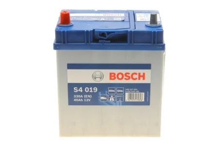 Акумулятор Bosch 12В/40Аг/330А/9,74кг BOSCH 0092S40190