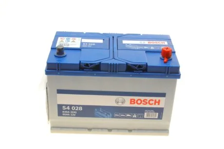 Акумулятор 12В/95Аг/830А/20,23кг BOSCH 0092S40280