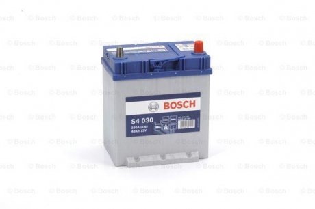 Акумулятор 12В/40Аг/330А/9,74кг BOSCH 0 092 S40 300 (фото 1)