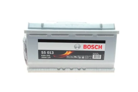 Акумулятор 12В/100Аг/830А/21,71кг BOSCH 0092S50130