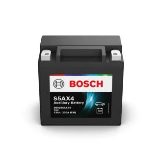 Акумулятор 13Ah-12v AGM AUXILIARY (S5AX4) (150x87x145),L,EN200 BOSCH 0 092 S5A X40