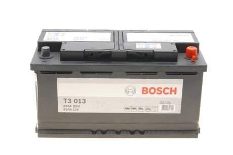 Автомобільний акумулятор Bosch T3 0092T30130 88Ah 680A R+ BOSCH 0 092 T30 130