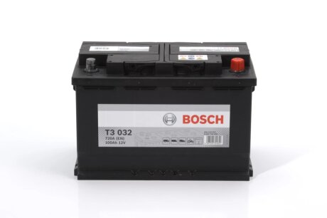 Акумулятор 100Ah-12v (T3032) (315x175x210),R,EN720 BOSCH 0092T30320