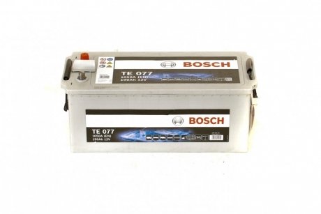 Акумулятор 190Ah-12v EFB (TE077) (513x223x223),полярність зворотна (3),EN1050 BOSCH 0092TE0777 (фото 1)