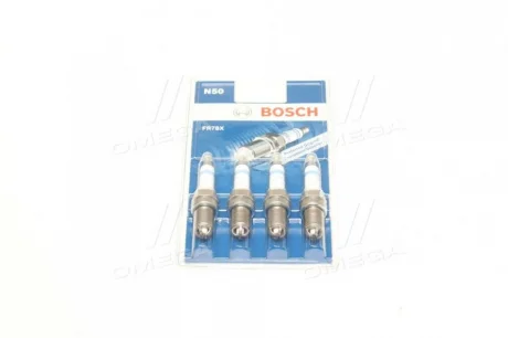 Свічка FR78X SUPER-4 SB (к-т 4 шт) BOSCH 0242232802