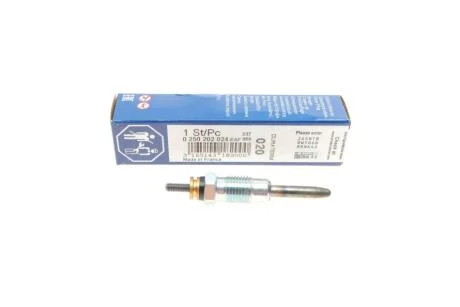 Свічка розжарення BOSCH 0250202024