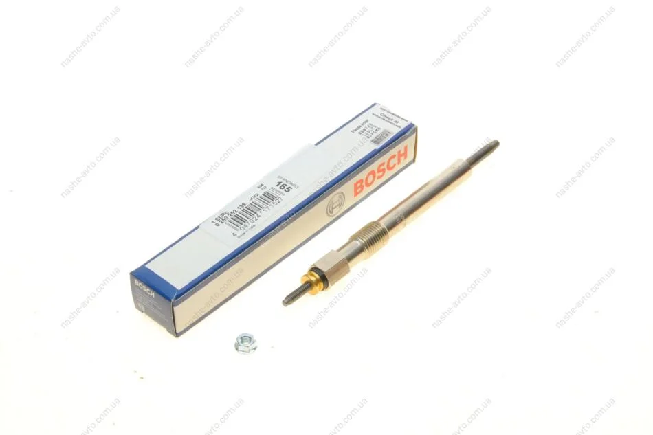 Свічка розжарювання GLP165 GREAT WALL HOVER 2.8 TCi 06- (вир-во) BOSCH 0250202136 (фото 1)