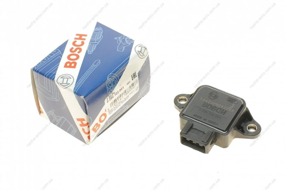 Датчик положення дросельної заслінки ГАЗ 3110, УАЗ, Шеві-Нива BOSCH 0 280 122 001 (фото 1)