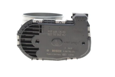 ПАТРУБОК ДРОСЕЛЬНОЇ ЗАСЛІНКИ BOSCH 0 280 750 474