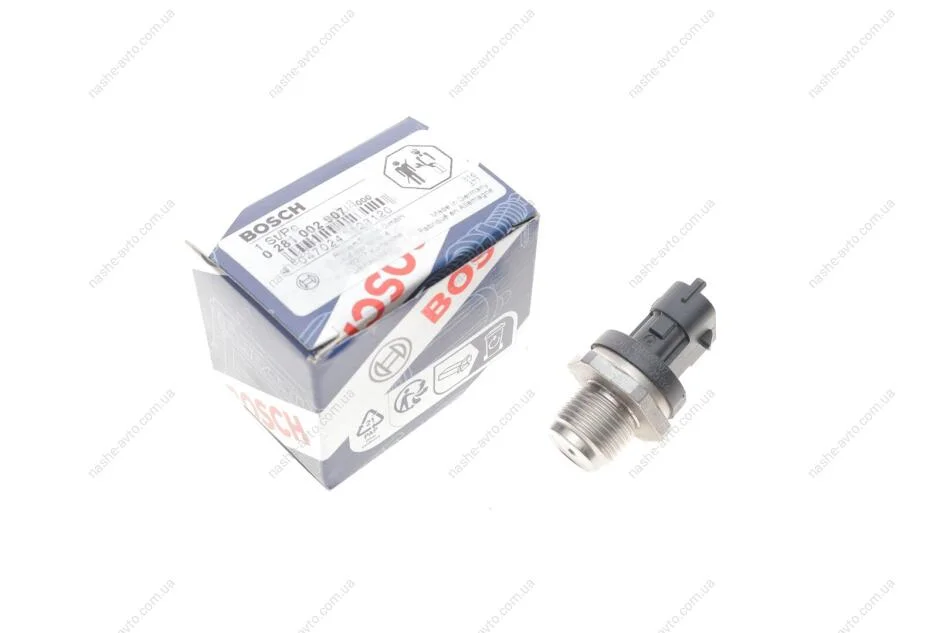 Датчик тиску VW, CHEVROLET, NISSAN, RENAULT (пр-во Bosch) BOSCH 0 281 002 907 (фото 1)