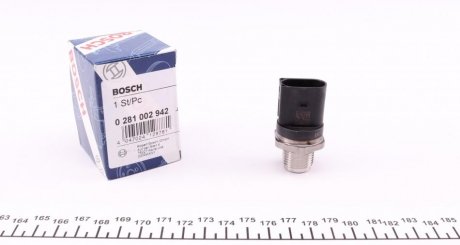 Датчик, тиск подачі палива BOSCH 0 281 002 942