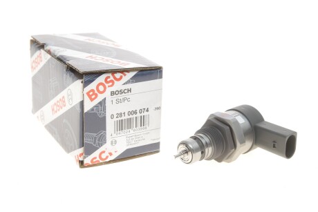 КЛАПАН РЕГУЛЮВАННЯ ТИСКУ BOSCH 0281006074 (фото 1)