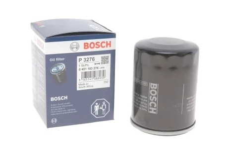 Фільтр масляний COROLLA 1.6GTI 87-93, 1.4i, 1.6i 01- BOSCH 0451103276