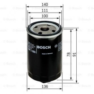 Фільтр оливи BOSCH 0451103368