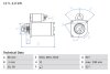 Стартер BOSCH 0986019271 (фото 1)
