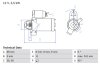 Стартер BMW BOSCH 0986022020 (фото 1)