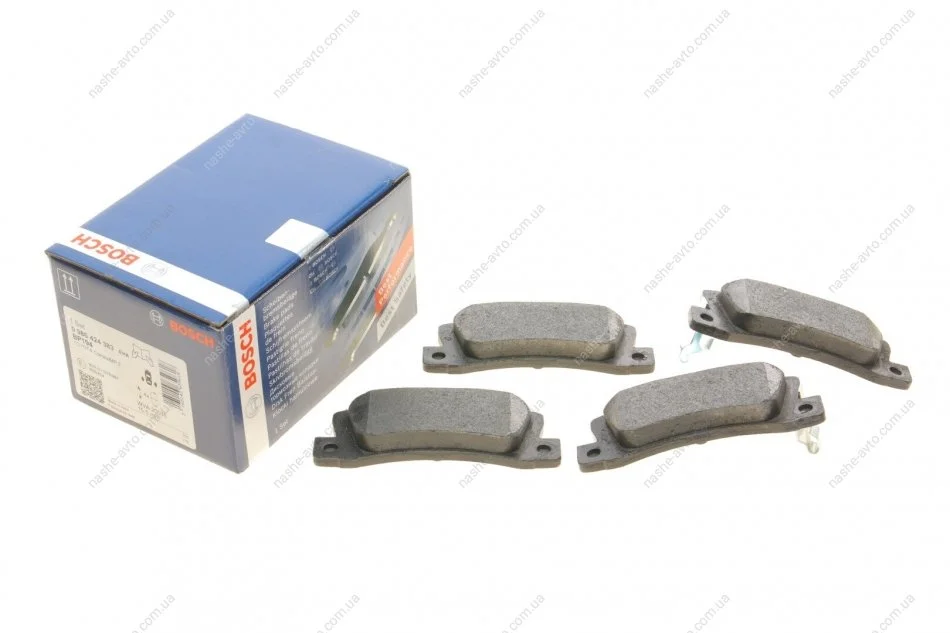 Комплект гальмівних колодок - дискові BOSCH 0986424383 (фото 1)