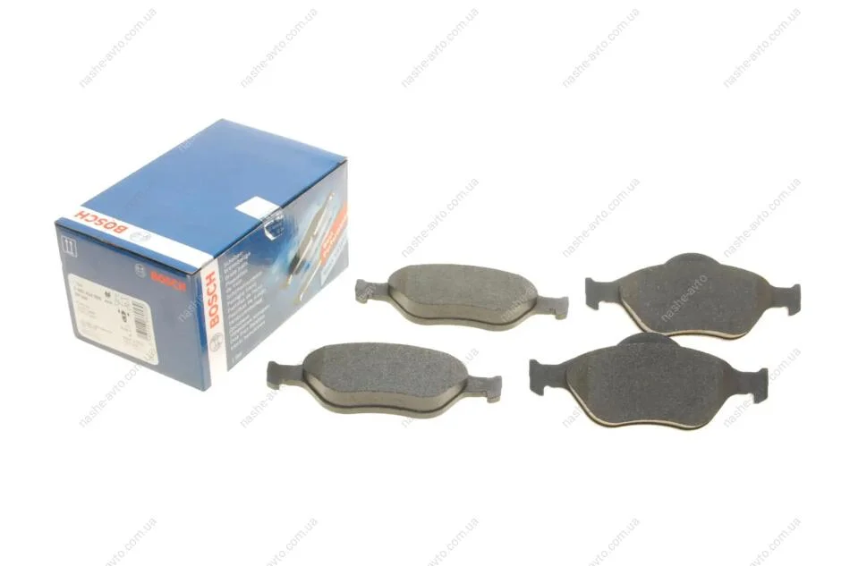 Колодка гальм. FORD Fiesta, Fusion, MAZDA 2 передн. (вир-во Bosch) BOSCH 0 986 424 558 (фото 1)