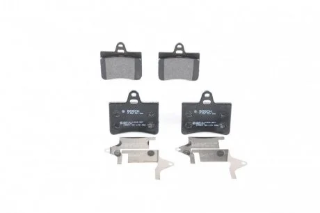 Гальмівні колодки дискові (вир-во Bosch) BOSCH 0 986 424 580