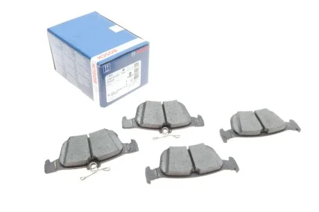 Комплект гальмівних колодок з 4 шт. дисків BOSCH 0986424807