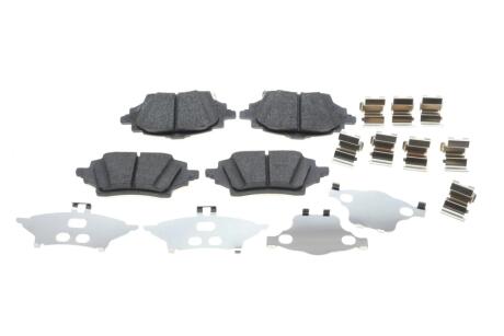 Колодки гальмівні дискові (комплект 4 шт) BOSCH 0986424911