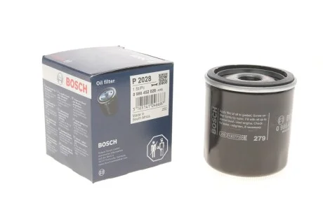 Фільтр масляний toyota (вир-во Bosch) BOSCH 0986452028