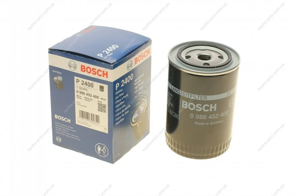 Фільтр оливи BOSCH 0986452400 (фото 1)