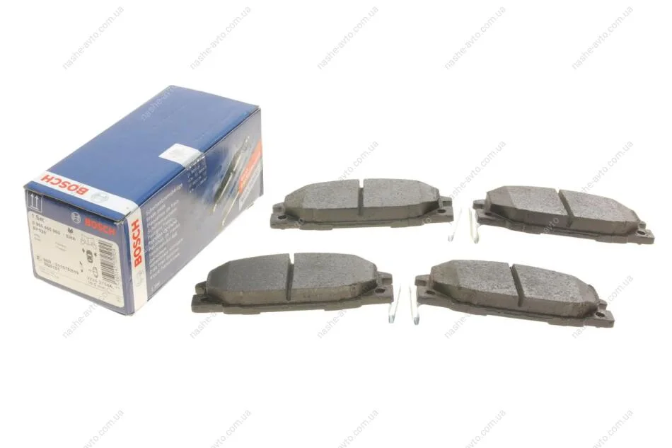 ГАЛЬМІВНІ КОЛОДКИ, ДИСКОВІ BOSCH 0 986 460 960 (фото 1)