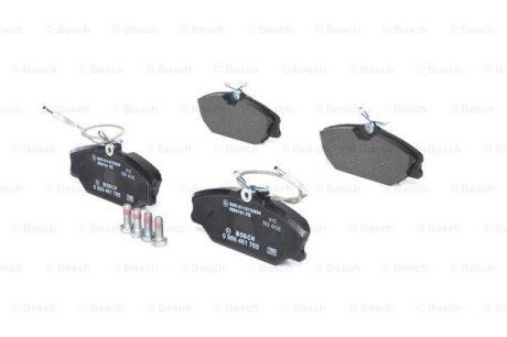 ГАЛЬМІВНІ КОЛОДКИ, ДИСКОВІ BOSCH 0 986 461 765