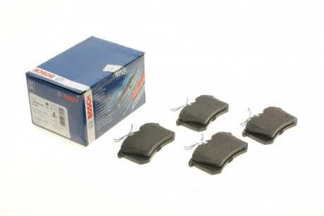 Колодка гальм. AUDI A4, A6, VW Golf IV задн. (вир-во Bosch) BOSCH 0 986 466 683