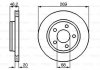 ДИСК ГАЛЬМIВНИЙ ЗАДНIЙ BOSCH 0 986 478 316 (фото 1)