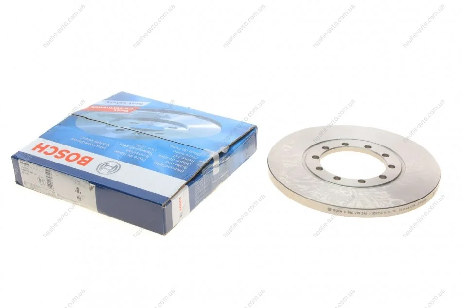 ДИСК ГАЛЬМIВНИЙ ЗАДНIЙ BOSCH 0 986 479 390 (фото 1)